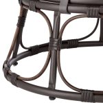 Papasan Chair 46" Wide, Pumice Gray, Upholstery