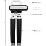 Kitchenaid Classic Multi-function Can Opener with Bottle Opener in Black