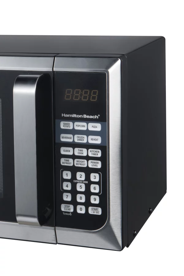 Hamilton Beach 0.9 Cu. Ft. Stainless Steel Countertop Microwave Oven