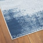 Wanda June Home Tie Dye Washable Area Rug, Grey, 3'9" x 5'5" by Miranda Lambert