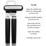 Kitchenaid Classic Multi-function Can Opener with Bottle Opener in Black