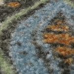 Mainstays Traditional Minerva Gray Multi Floral Area Rug, 1'8"x2'10"