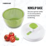 Farberware Professional Salad Spinner Green with White Lid