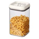 Better Homes & Gardens Canister Pack of 3 - Square Flip-Tite Food Storage Container Set
