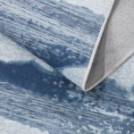 Wanda June Home Tie Dye Washable Area Rug, Grey, 3'9" x 5'5" by Miranda Lambert