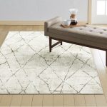 Everwash™ Treasure Alan Modern Geometric Machine Washable Area Rug, Beige/Brown, 5'2"x7'2"