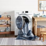 Wanda June Home Tie Dye Washable Area Rug, Grey, 3'9" x 5'5" by Miranda Lambert