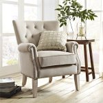Better Homes & Gardens Accent Chair, Living Room & Home Office, Beige