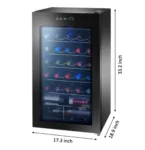 Arctic King Premium 34-Bottle Wine Cooler