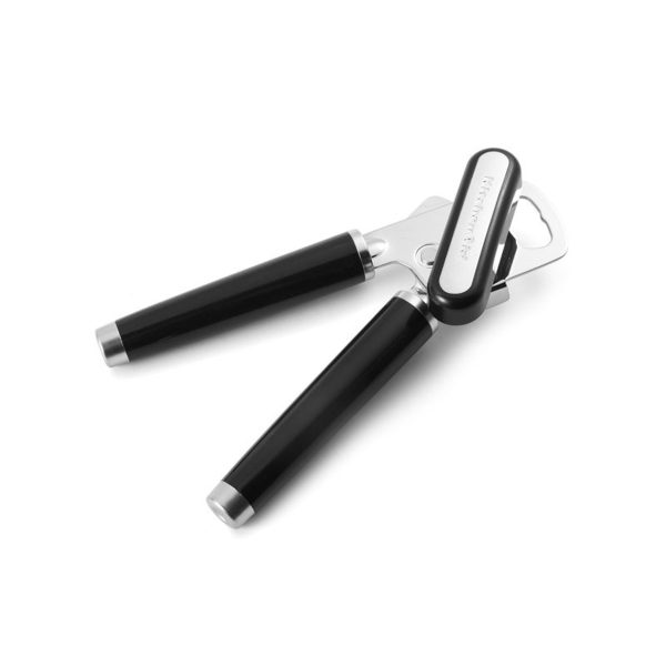 Kitchenaid Classic Multi-function Can Opener with Bottle Opener in Black