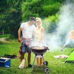 Ktaxon Portable Steel Charcoal Grill BBQ Grill Spherical Design in Black