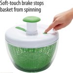 Farberware Professional Salad Spinner Green with White Lid