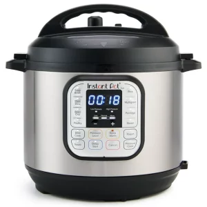 Instant Pot Duo 6-Quart 7-in-1 Electric Pressure Cooker with Easy-Release Steam Switch , Slow Cooker, Rice Cooker, Steamer, Sauté, Yogurt Maker, Warmer & Sterilizer, Stainless Steel