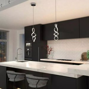 Integrated LED Chrome Mini Pendant Image 2