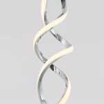 ARTIKA Swirl 13-Watt Integrated LED Chrome Mini Pendant - New