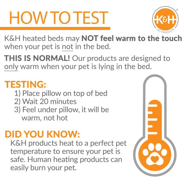K&H Pet Products Outdoor Heated Kitty House Cat Shelter Olive/Black 19 X 22 X 17 Inches