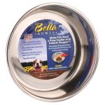 Loving Pets Bella Bowl Medium Champagne, 1.0 CT