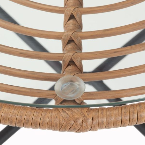 Mainstays Brayhills Bistro Patio Furniture Set, Nature, 3-Piece