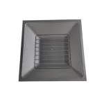 Mainstays Greyson 30” Square Wood Burning Fire Pit with Mesh Screen