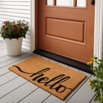 Mainstays Hello Coir Outdoor Mat, 18" x 30"