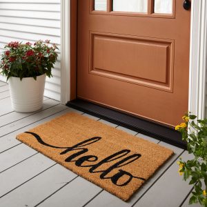 Mainstays Hello Coir Outdoor Mat(1)