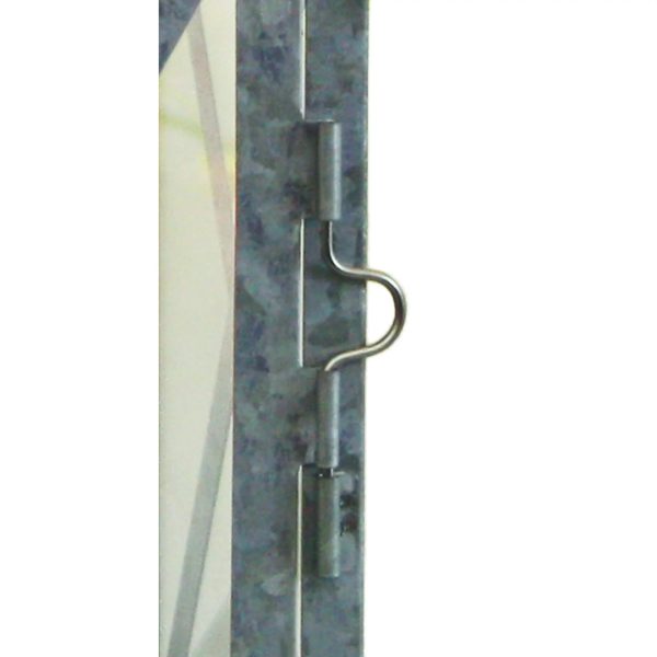 Mainstays Medium Galvanized Metal Candle Holder Lantern