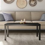 Mainstays Parsons Coffee Table, Black