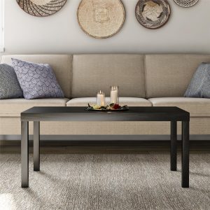 Mainstays Parsons Coffee Table, Black