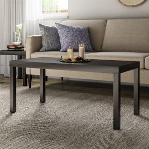 Mainstays Parsons Coffee Table, Black(1)
