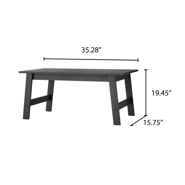 Mainstays Wood Rectangle Coffee Table