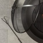 Mainstays 26" Metal Round Outdoor Wood-Burning Fire Pit