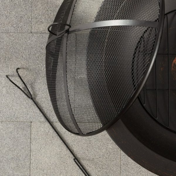 Mainstays 26" Metal Round Outdoor Wood-Burning Fire Pit