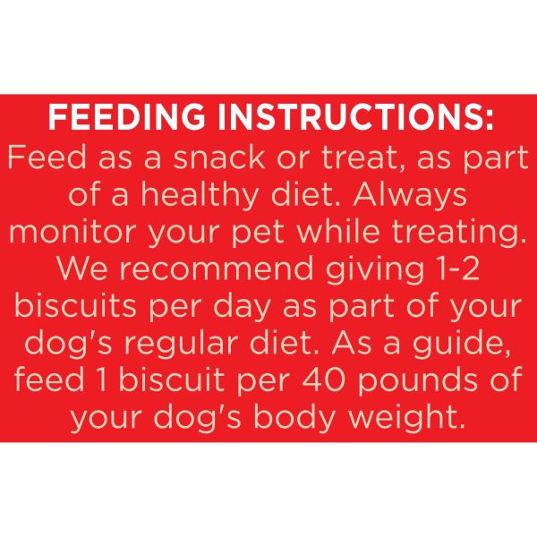 Milk-Bone Flavor Snacks Large Dog Biscuits, Flavored Crunchy Dog Treats, 60 oz.