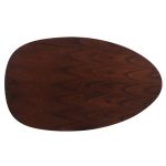 Noble House Mid-Century Modern Wood Rectangle Coffee Table, Walnut