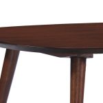 Noble House Mid-Century Modern Wood Rectangle Coffee Table, Walnut