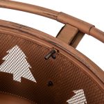 Sunjoy 30 in. Outdoor Wood-Burning Fire Pit, Patio Tree Motif Round Steel Firepit Large Fire Pits for Outside with Spark Screen and Poker