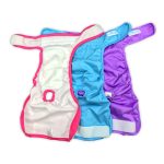 Paw Inspired 3ct Washable Female Dog Diapers, Doggie Doggy Diapers, Puppy Diapers for Female Dog Heat | Reusable Pet Diapers for Female Dogs, Cat Diapers (Assorted (White Lining), X-Small)