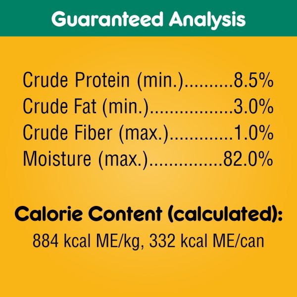 Pedigree Choice Cuts in Gravy Adult Canned Wet Dog Food Steak & Vegetable Flavor, 13.2 oz. Cans