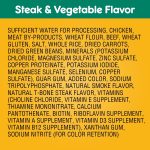 Pedigree Choice Cuts in Gravy Adult Canned Wet Dog Food Steak & Vegetable Flavor, 13.2 oz. Cans