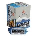Pine Mountain ExtremeStart Wrapped Fire Starters, Firestarter for Wood Fires for Campfire, Fireplace, Wood Stove, Fire Pit, Indoor & Outdoor Use, 1 pack - 0.4 LBS
