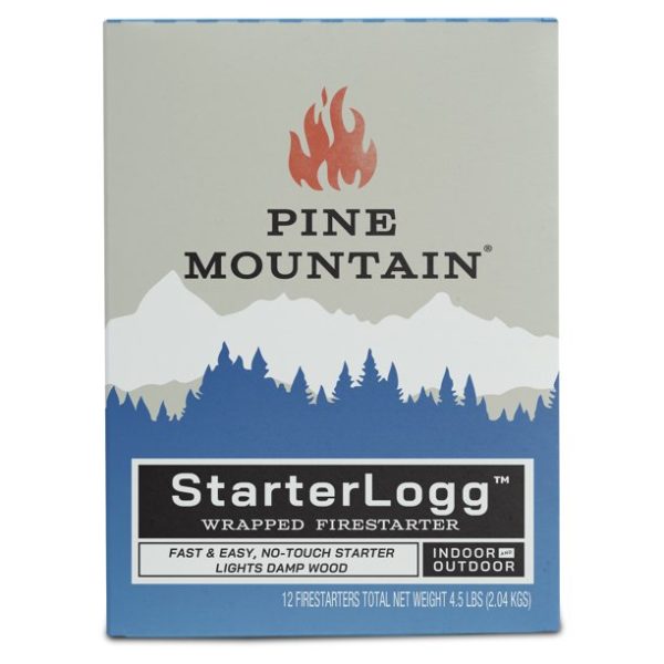 Pine Mountain ExtremeStart Wrapped Fire Starters, Firestarter for Wood Fires for Campfire, Fireplace, Wood Stove, Fire Pit, Indoor & Outdoor Use, 1 pack - 0.4 LBS