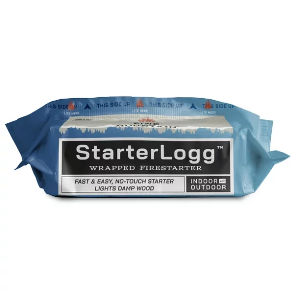 Pine Mountain ExtremeStart Wrapped Fire Starters, Firestarter for Wood Fires for Campfire, Fireplace, Wood Stove, Fire Pit, Indoor & Outdoor Use, 1 pack - 0.4 LBS