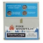 Pine Mountain ExtremeStart Wrapped Fire Starters, Firestarter for Wood Fires for Campfire, Fireplace, Wood Stove, Fire Pit, Indoor & Outdoor Use, 1 pack - 0.4 LBS