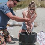 Blue Sky Outdoor Living Ridge Portable Steel Smokeless Fire Pit with Carrying Bag, Firewood and/or Wood Pellet Burning