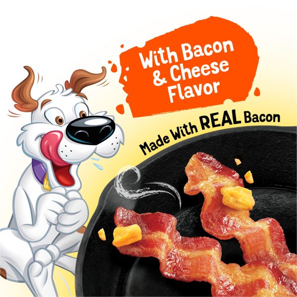 Purina Beggin' Bacon & Cheese Flavor Treats for Dogs, 48 oz Pouch