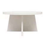 Queer Eye Liam Round Coffee Table, Plaster