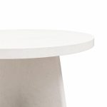 Queer Eye Liam Round Coffee Table, Plaster