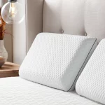 Rest Haven Gel Memory Foam Bed Pillow, Standard, 2 Pack