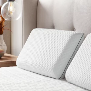 Rest Haven Gel Memory Foam Bed Pillow, Standard, 2 Pack