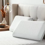 Rest Haven Gel Memory Foam Bed Pillow, Standard, 2 Pack